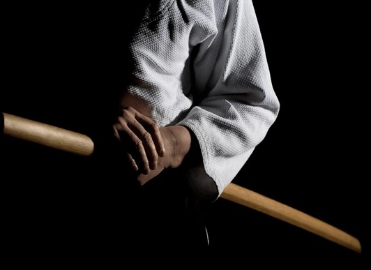 Práctica con bokken